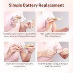 Elegant Facial Hair Remover | Smooth-Glide Head & Compact Design for Effortless Grooming 5