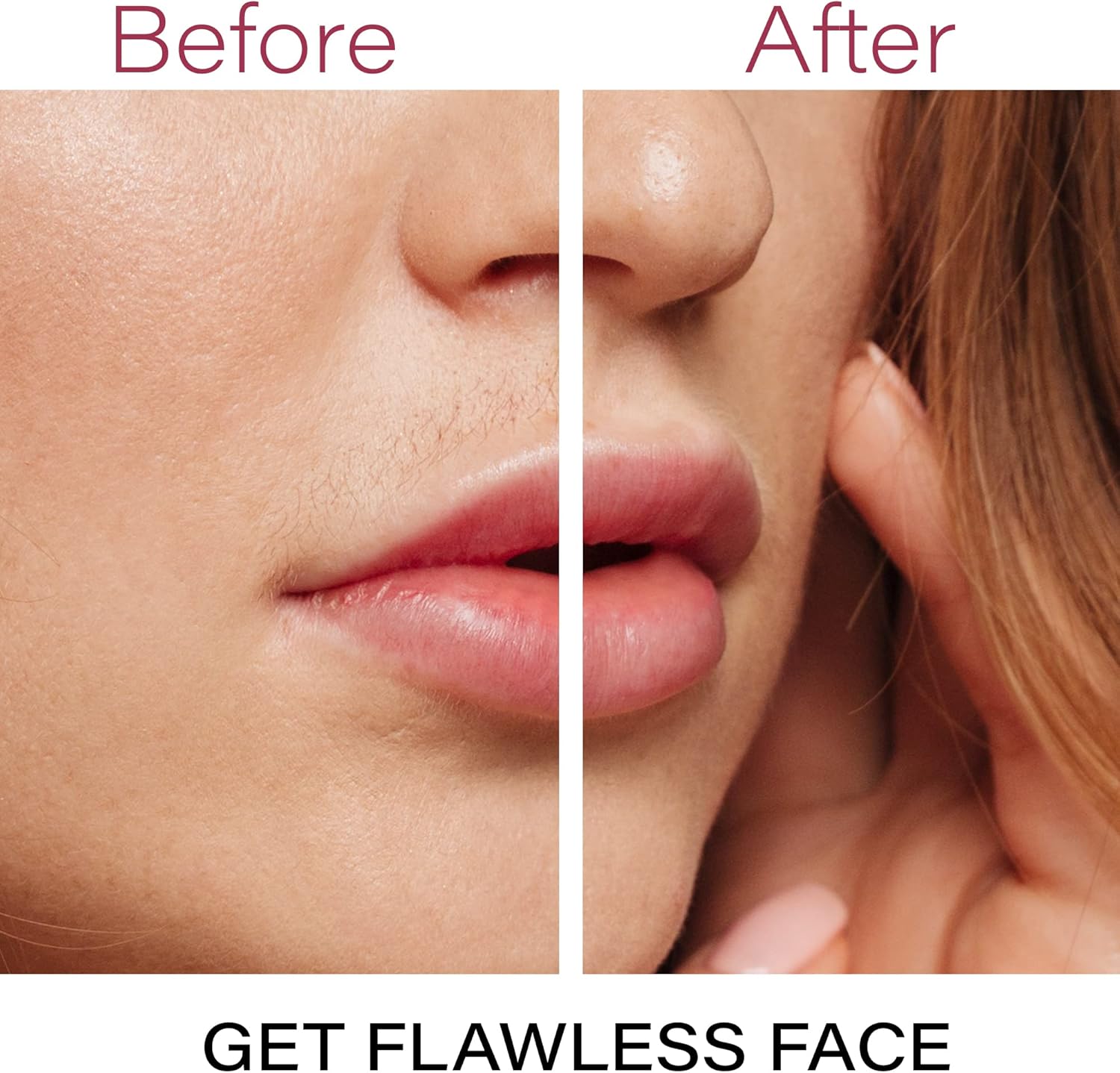 Elegant Facial Hair Remover | Smooth-Glide Head & Compact Design for Effortless Grooming 6