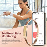 Elegant Fitness Tracker Bracelet | Bluetooth Activity Monitor with 5-Day Battery Life | Stylish Design for Daily Health Tracking 6