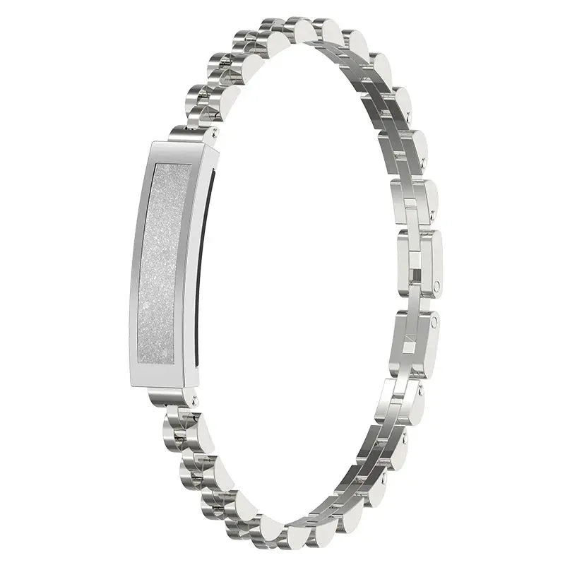 Elegant Fitness Tracker Bracelet | Bluetooth Activity Monitor with 5-Day Battery Life | Stylish Design for Daily Health Tracking 9