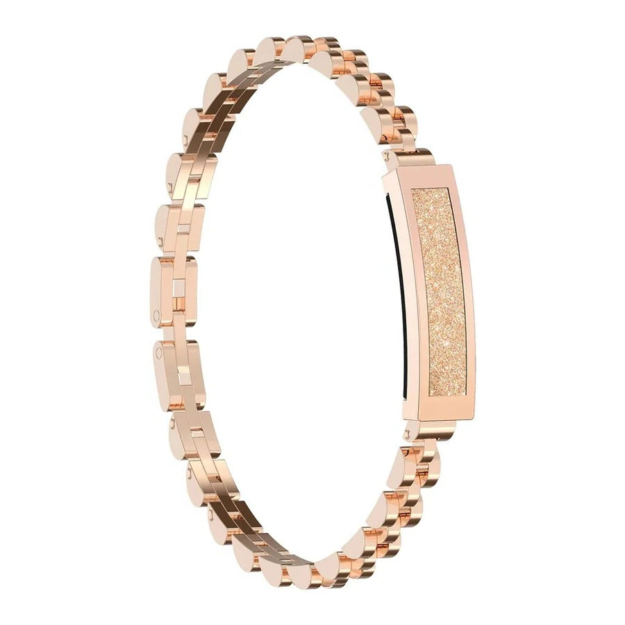 Elegant Fitness Tracker Bracelet with Heart Rate & Sleep Monitoring | Stylish Health Insights for Active Lifestyles 0