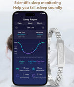 Elegant Fitness Tracker Bracelet with Heart Rate & Sleep Monitoring | Stylish Health Insights for Active Lifestyles 4