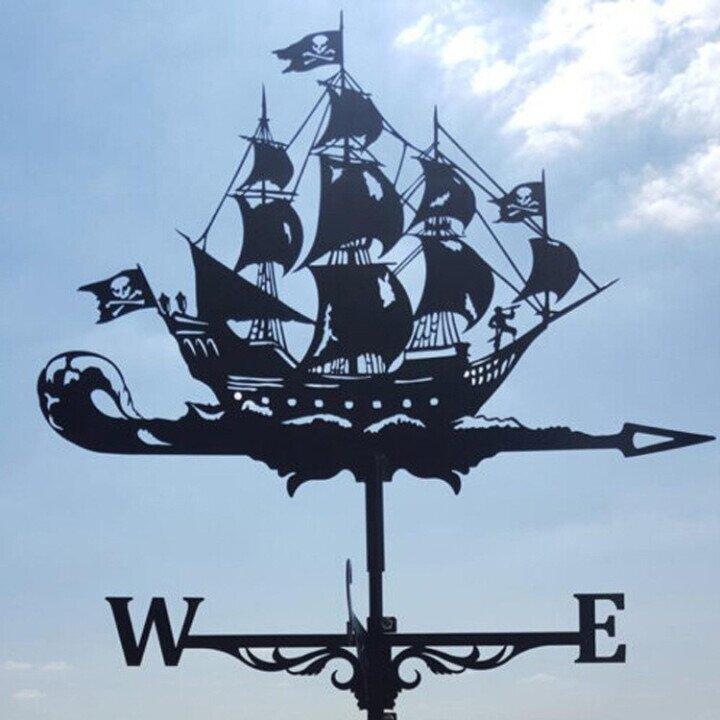 Elegant Garden Weathervane | Accurate Wind Direction Indicator with Swiveling Mechanism | Durable Outdoor Decor for Enhanced Ambiance 10