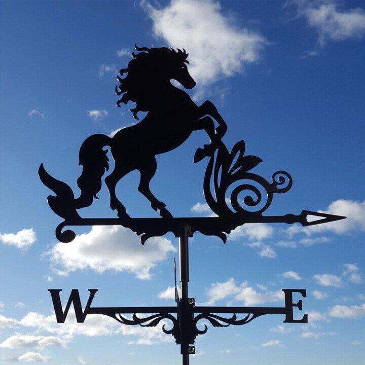 Elegant Garden Weathervane | Accurate Wind Direction Indicator with Swiveling Mechanism | Durable Outdoor Decor for Enhanced Ambiance 5