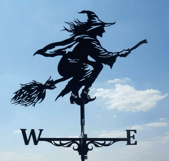 Elegant Garden Weathervane | Accurate Wind Direction Indicator with Swiveling Mechanism | Durable Outdoor Decor for Enhanced Ambiance 8