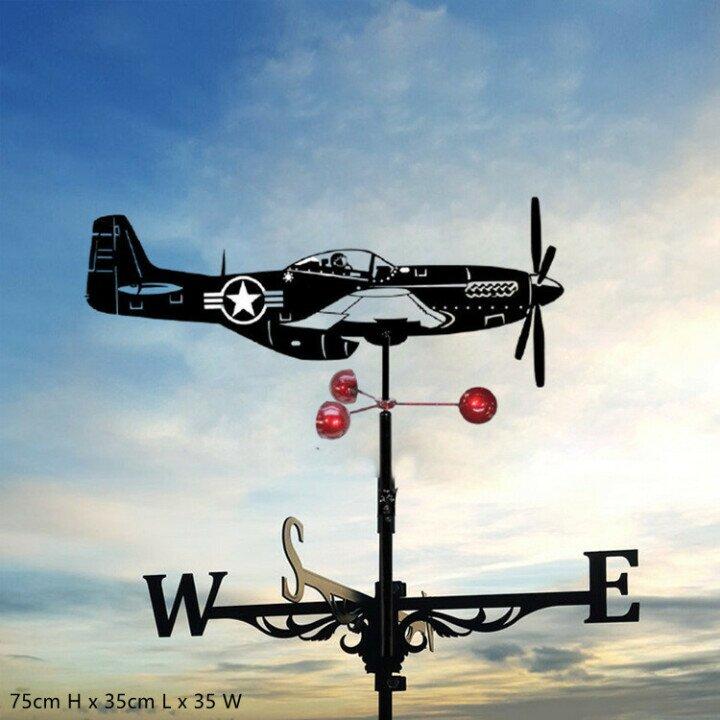 Elegant Garden Weathervane | Accurate Wind Direction Indicator with Swiveling Mechanism | Durable Outdoor Decor for Enhanced Ambiance 9