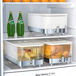 Elegant Glass Beverage Dispenser with Clamp Lid for Easy Serving 1