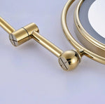 Elegant Gold Vanity Mirror with Lights & Adjustable LED for Flawless Makeup Application 3