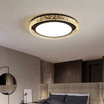 Elegant Halo | Flush Mount Ceiling Light with Remote Dimming & Adjustable Colors | Modern Design for Sophisticated Ambiance 1