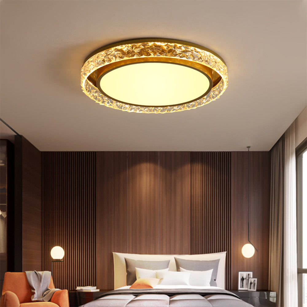 Elegant Halo | Flush Mount Ceiling Light with Remote Dimming & Adjustable Colors | Modern Design for Sophisticated Ambiance 4