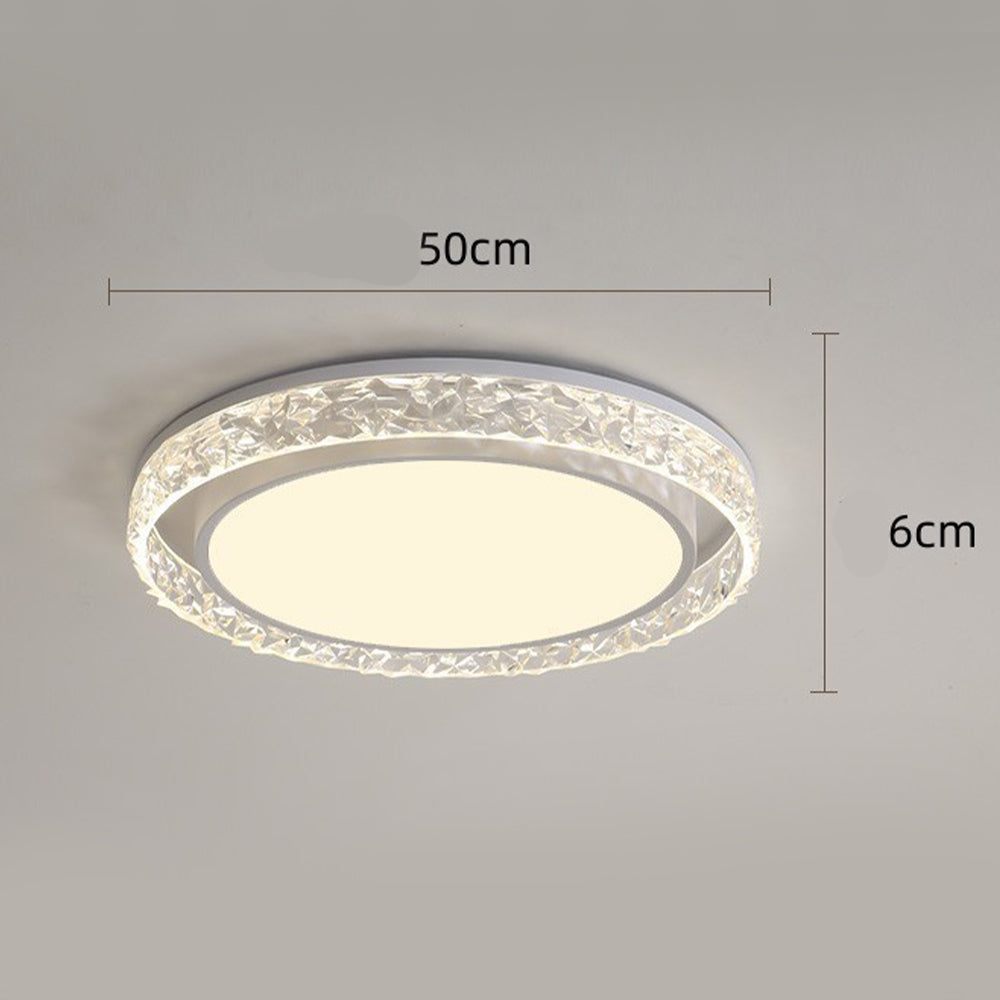Elegant Halo | Flush Mount Ceiling Light with Remote Dimming & Adjustable Colors | Modern Design for Sophisticated Ambiance 8