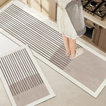 Elegant Home | Absorbent Non-Slip Bath Mat with Soft Velvet Surface | Modern Design for Safety and Comfort 3