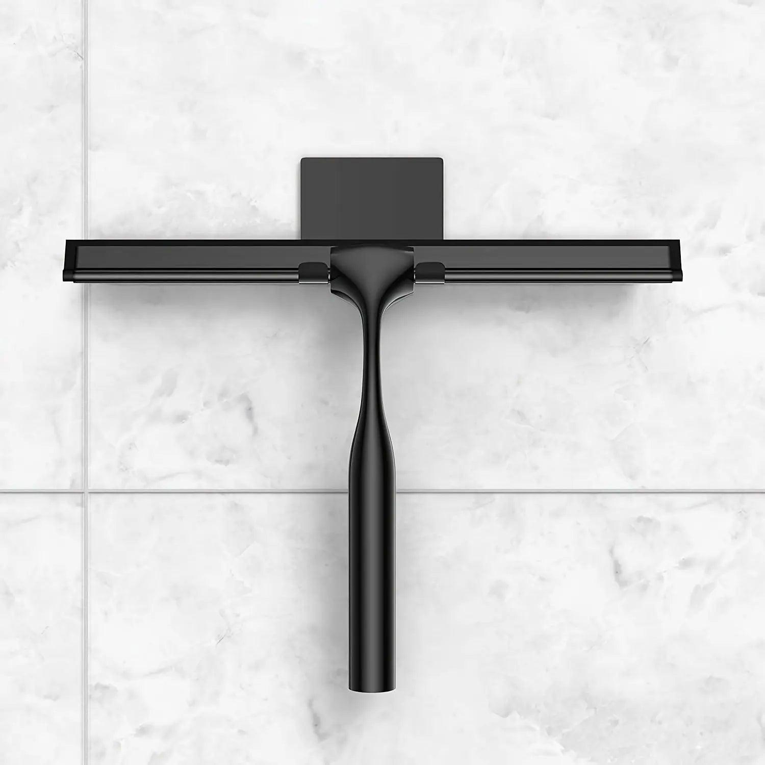 Elegant Home | Luxury Shower Squeegee with Ergonomic Handle | Effortless Cleaning Tool for a Pristine Bathroom 0