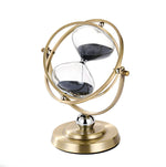 Elegant Hourglass Timer with Gold Frame & Premium Sand for Timeless Decor 6