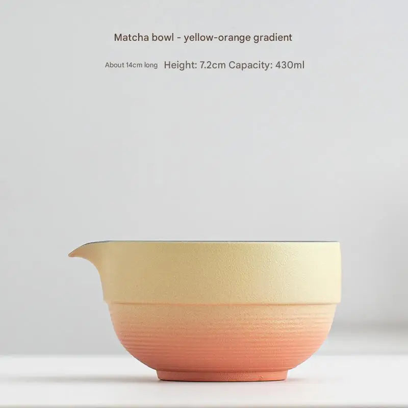 Elegant Japanese Matcha Bowl Set | Handcrafted Ceramic Design for Authentic Tea Experience 10