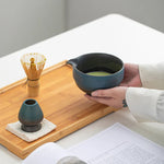 Elegant Japanese Matcha Bowl Set | Handcrafted Ceramic Design for Authentic Tea Experience 4