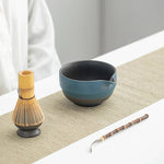 Elegant Japanese Matcha Bowl Set | Handcrafted Ceramic Design for Authentic Tea Experience 5