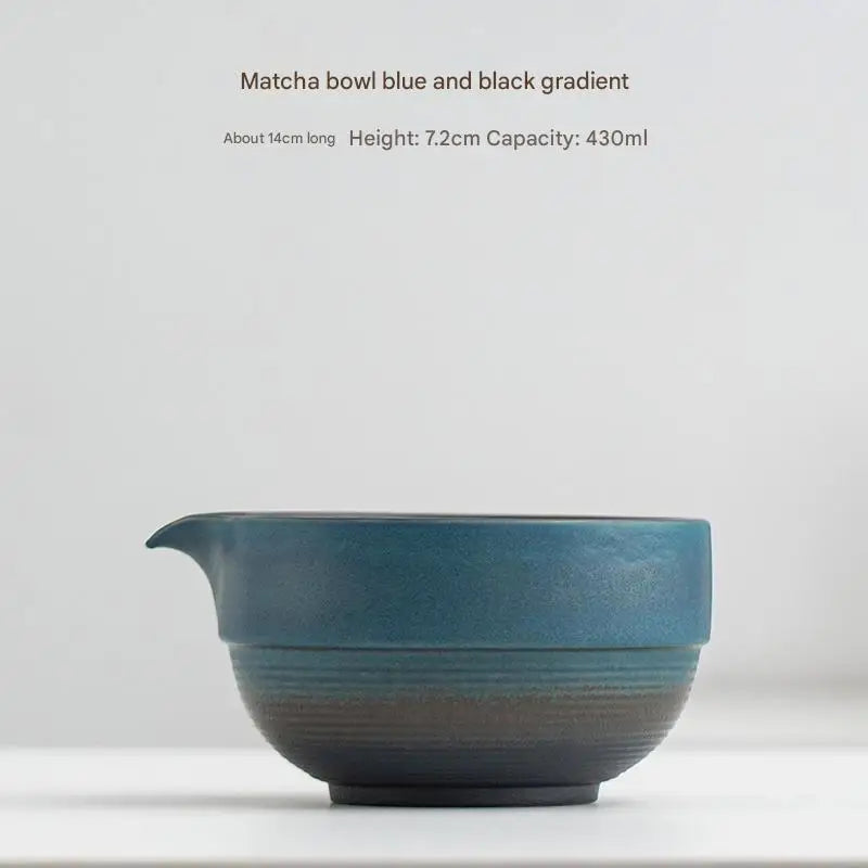 Elegant Japanese Matcha Bowl Set | Handcrafted Ceramic Design for Authentic Tea Experience 9