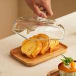Elegant Kitchen Collection | Glass Butter Dish with Clear Lid | Stylish Storage for Fresh Butter and Cheese 1