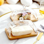 Elegant Kitchen Collection | Glass Butter Dish with Clear Lid | Stylish Storage for Fresh Butter and Cheese 6