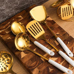Elegant Kitchen Utensil Set | 6-Piece Cooking Tools with Ergonomic Ceramic Handles | Stylish Organization for Modern Kitchens 3
