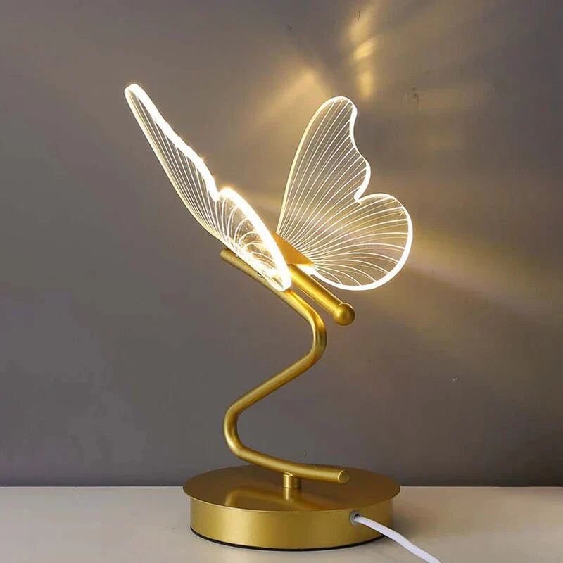 Elegant LED Table Lamp | Modern Butterfly Design with Bright Illumination | Versatile Lighting for Home and Office 4