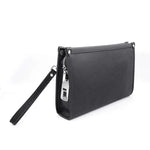 Elegant Leather Business Clutch with Fingerprint Lock | Durable Design for Secure Storage 1
