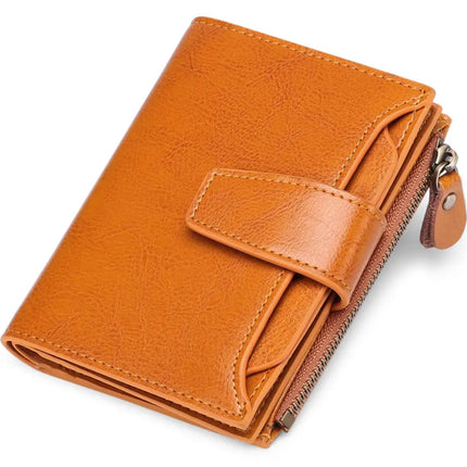 Elegant Leather Wallet | Compact Multi-Pocket Design with RFID Protection | Versatile Organizer for Everyday Essentials 13