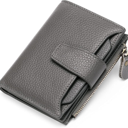 Elegant Leather Wallet | Compact Multi-Pocket Design with RFID Protection | Versatile Organizer for Everyday Essentials 14