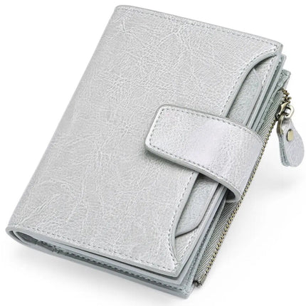 Elegant Leather Wallet | Compact Multi-Pocket Design with RFID Protection | Versatile Organizer for Everyday Essentials 16