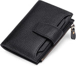 Elegant Leather Wallet | Compact Multi-Pocket Design with RFID Protection | Versatile Organizer for Everyday Essentials 17
