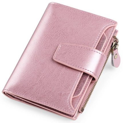 Elegant Leather Wallet | Compact Multi-Pocket Design with RFID Protection | Versatile Organizer for Everyday Essentials 2