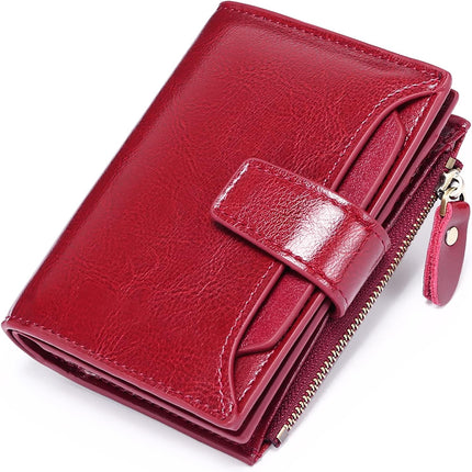 Elegant Leather Wallet | Compact Multi-Pocket Design with RFID Protection | Versatile Organizer for Everyday Essentials 4