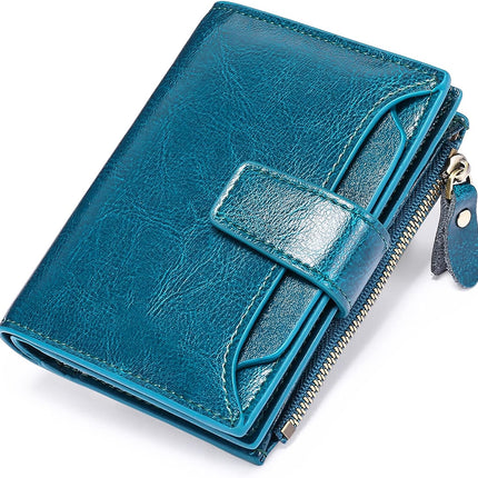 Elegant Leather Wallet | Compact Multi-Pocket Design with RFID Protection | Versatile Organizer for Everyday Essentials 7