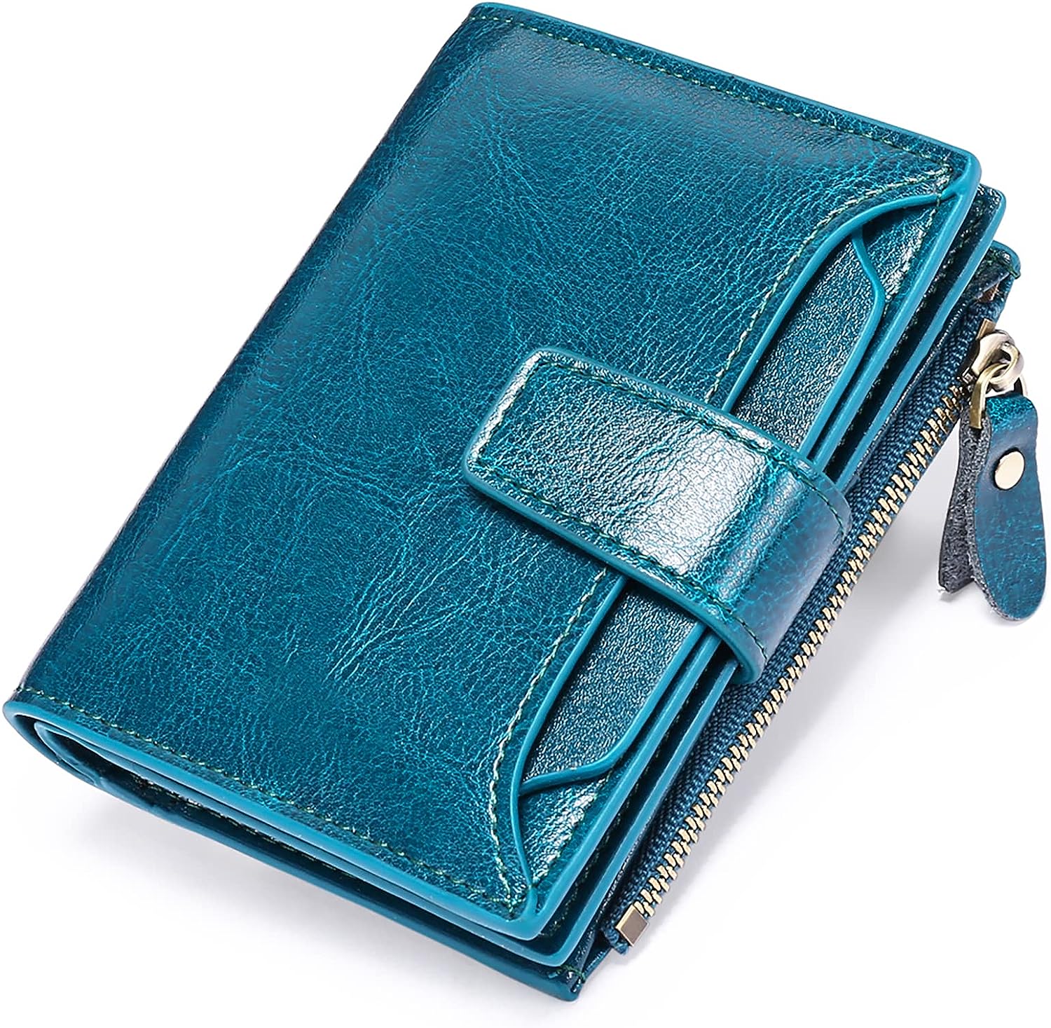 Elegant Leather Wallet | Compact Multi-Pocket Design with RFID Protection | Versatile Organizer for Everyday Essentials 7