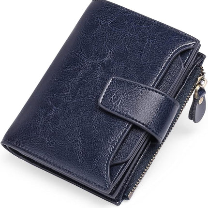 Elegant Leather Wallet | Compact Multi-Pocket Design with RFID Protection | Versatile Organizer for Everyday Essentials 9