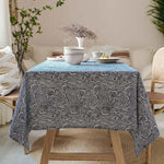 Elegant Linen Tablecloth | Japanese Style with Durable Weave | Perfect for Any Dining Occasion 0