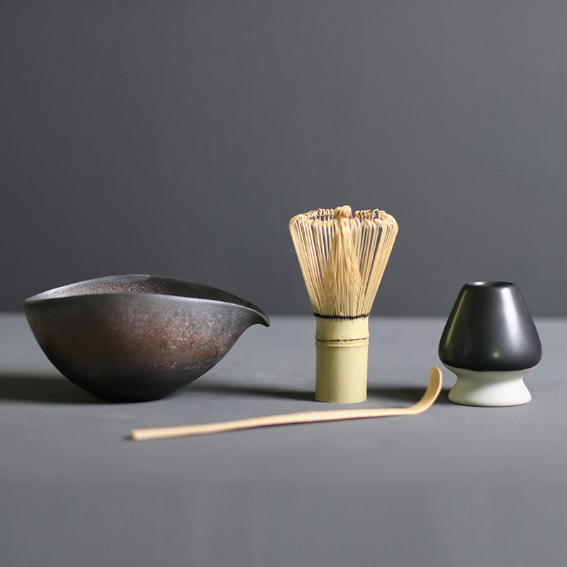 Elegant Matcha Set | Complete Matcha Tea Set with Bamboo Whisk & Ceramic Bowl for Authentic Tea Ceremony 5
