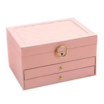 Elegant Multi-Layer Jewelry Organizer with Pull-Out Drawers | Chic Jewelry Box for Easy Access and Stylish Storage 2