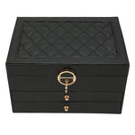 Elegant Multi-Layer Jewelry Organizer with Pull-Out Drawers | Chic Jewelry Box for Easy Access and Stylish Storage 3