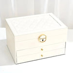Elegant Multi-Layer Jewelry Organizer with Pull-Out Drawers | Chic Jewelry Box for Easy Access and Stylish Storage 7