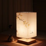 Elegant Paper Table Lamp | Japanese Scandinavian Design with Warm Glow | Ideal for Cozy Spaces 6