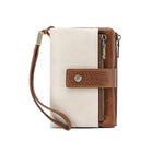 Elegant RFID-Blocking Tri-Fold Wallet with Smart Organization for Women 0
