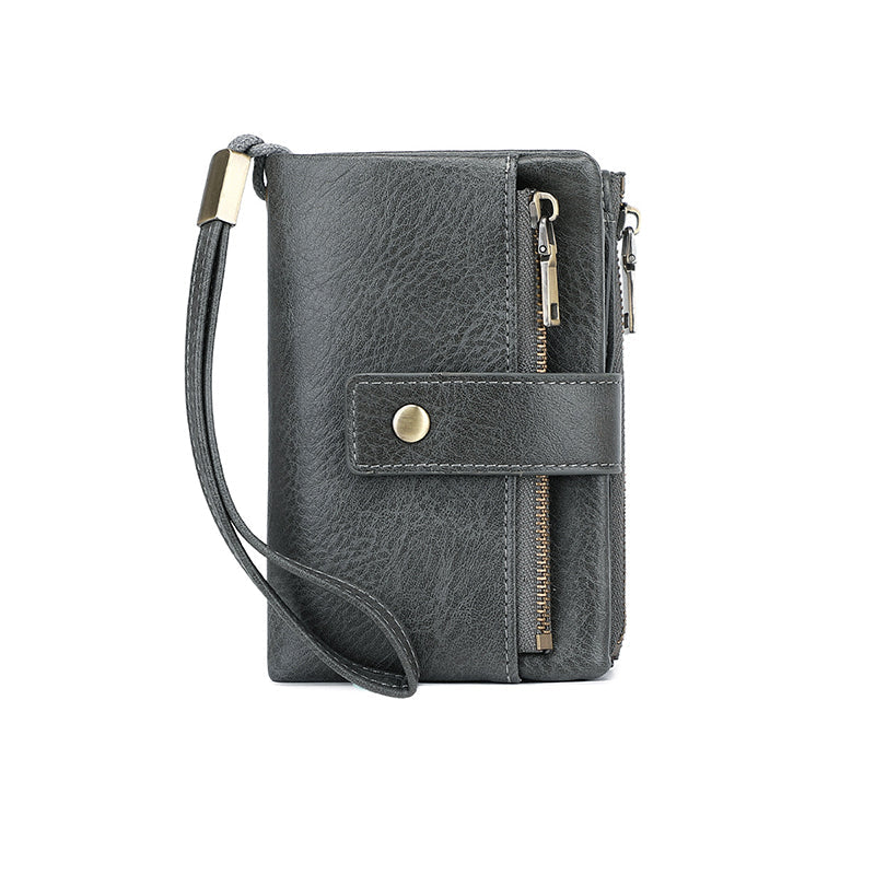 Elegant RFID-Blocking Tri-Fold Wallet with Smart Organization for Women 11
