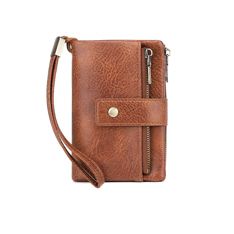 Elegant RFID-Blocking Tri-Fold Wallet with Smart Organization for Women 12