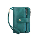 Elegant RFID-Blocking Tri-Fold Wallet with Smart Organization for Women 13