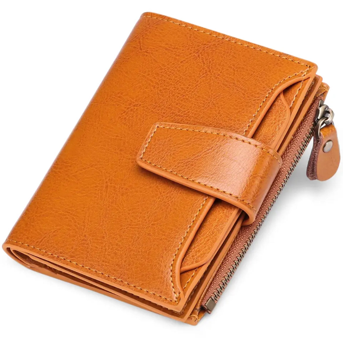 Elegant RFID Wallet | Compact Leather-Look Design with 14 Card Slots | Secure Storage for Cards and Cash 12