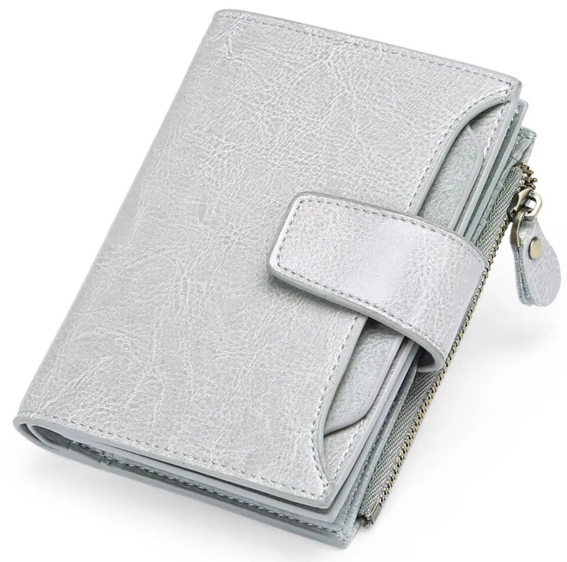 Elegant RFID Wallet | Compact Leather-Look Design with 14 Card Slots | Secure Storage for Cards and Cash 13
