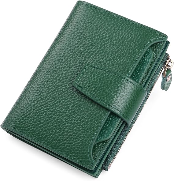 Elegant RFID Wallet | Compact Leather-Look Design with 14 Card Slots | Secure Storage for Cards and Cash 14