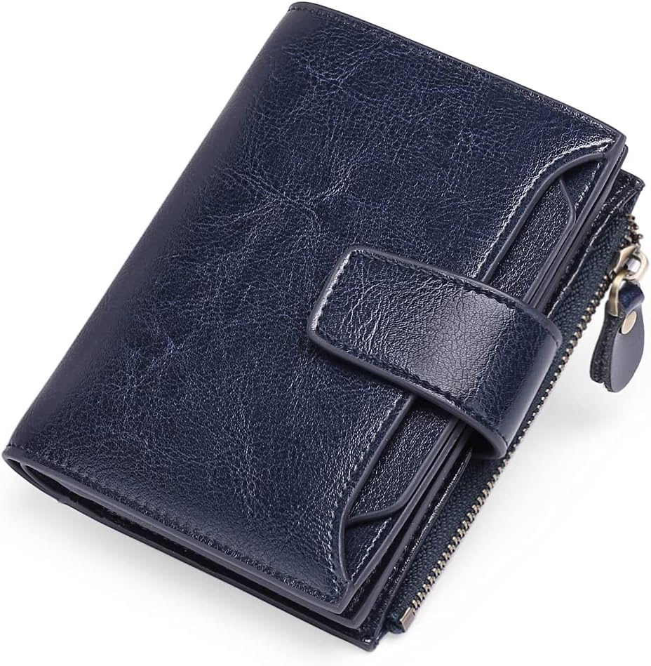 Elegant RFID Wallet | Compact Leather-Look Design with 14 Card Slots | Secure Storage for Cards and Cash 15